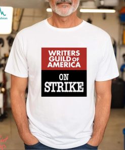 Adam Conover Writers Guild Of America On Strike Shirt