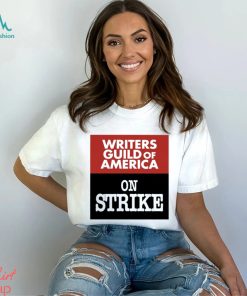 Adam Conover Writers Guild Of America On Strike Shirt