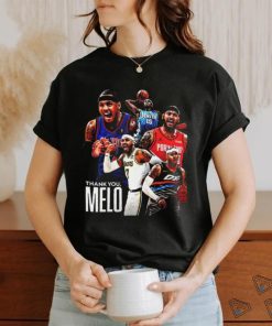 After 19 Seasons In The NBA Carmelo Anthony Has Retired Thank you For Everything Vintage T Shirt