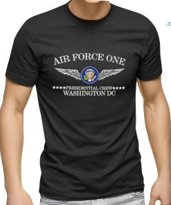 Air Force One Presidential Crew Washington Dc Shirt