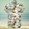 Acoustic Guitar Unisex Hawaiian Graphic Print Short Sleeve Hawaiian Shirt