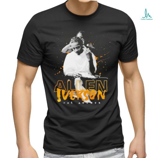 Allen Iverson Philadelphia 76ers braided by his mom signature shirt
