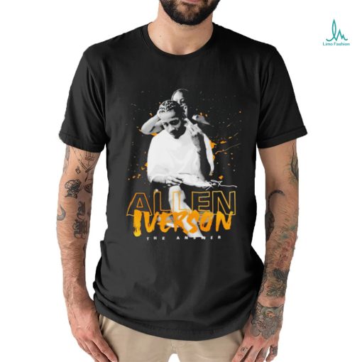 Allen Iverson Philadelphia 76ers braided by his mom signature shirt