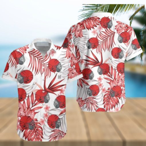 Aloha Hockey Hawaiian Shirts Gift For Summer Vacation