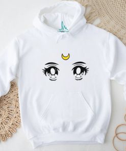 Alplicable Sailor Moon Face Long Sleeve Tee Shirt
