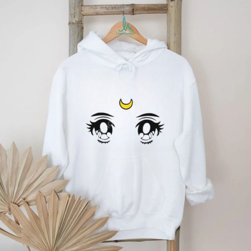 Alplicable Sailor Moon Face Long Sleeve Tee Shirt