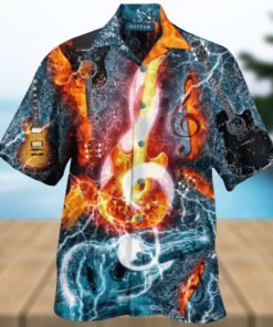 Amazing Music Note Guitar Hawaiian Shirt