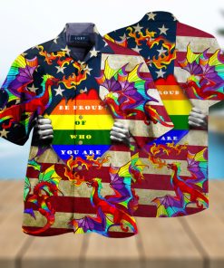 Amazing Rainbow Dragon Hawaiian Shirt