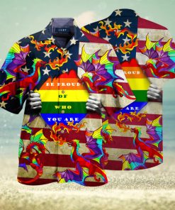 Amazing Rainbow Dragon Hawaiian Shirt