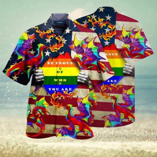 Amazing Rainbow Dragon Hawaiian Shirt