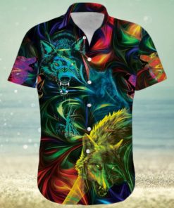 Amazing Wolves Hawaiian Shirt