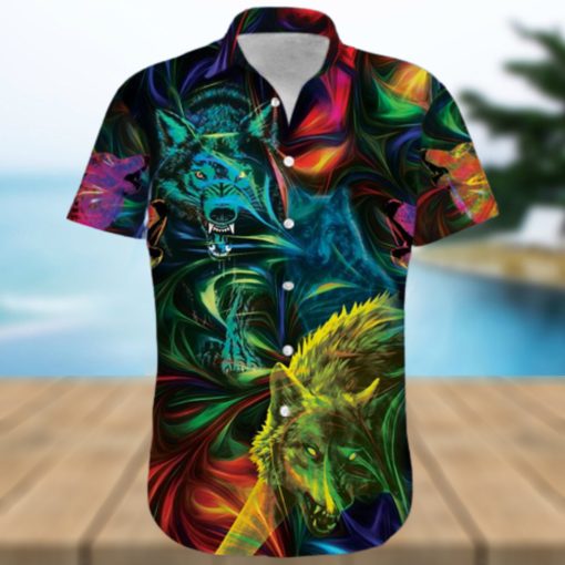 Amazing Wolves Hawaiian Shirt