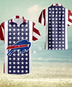 American Flag Buffalo Bills Hawaii Summer Hawaiian Shirt For Men And Women