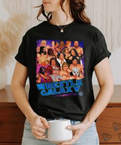 Andrew Everett W3 Wrestle Galaxy cartoon shirt