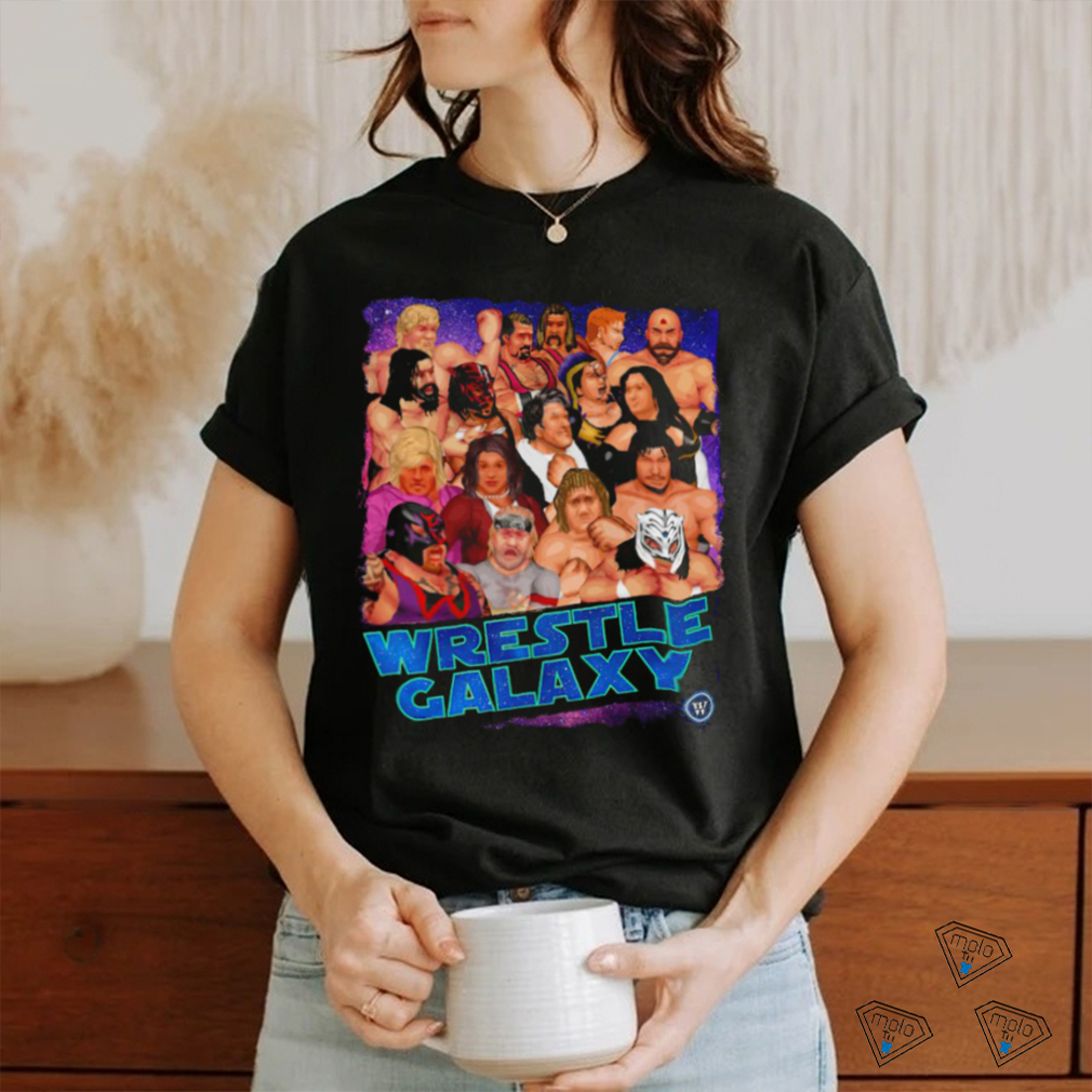 Andrew Everett W3 Wrestle Galaxy cartoon shirt Andrew Everett W3 Wrestle Galaxy cartoon shirt