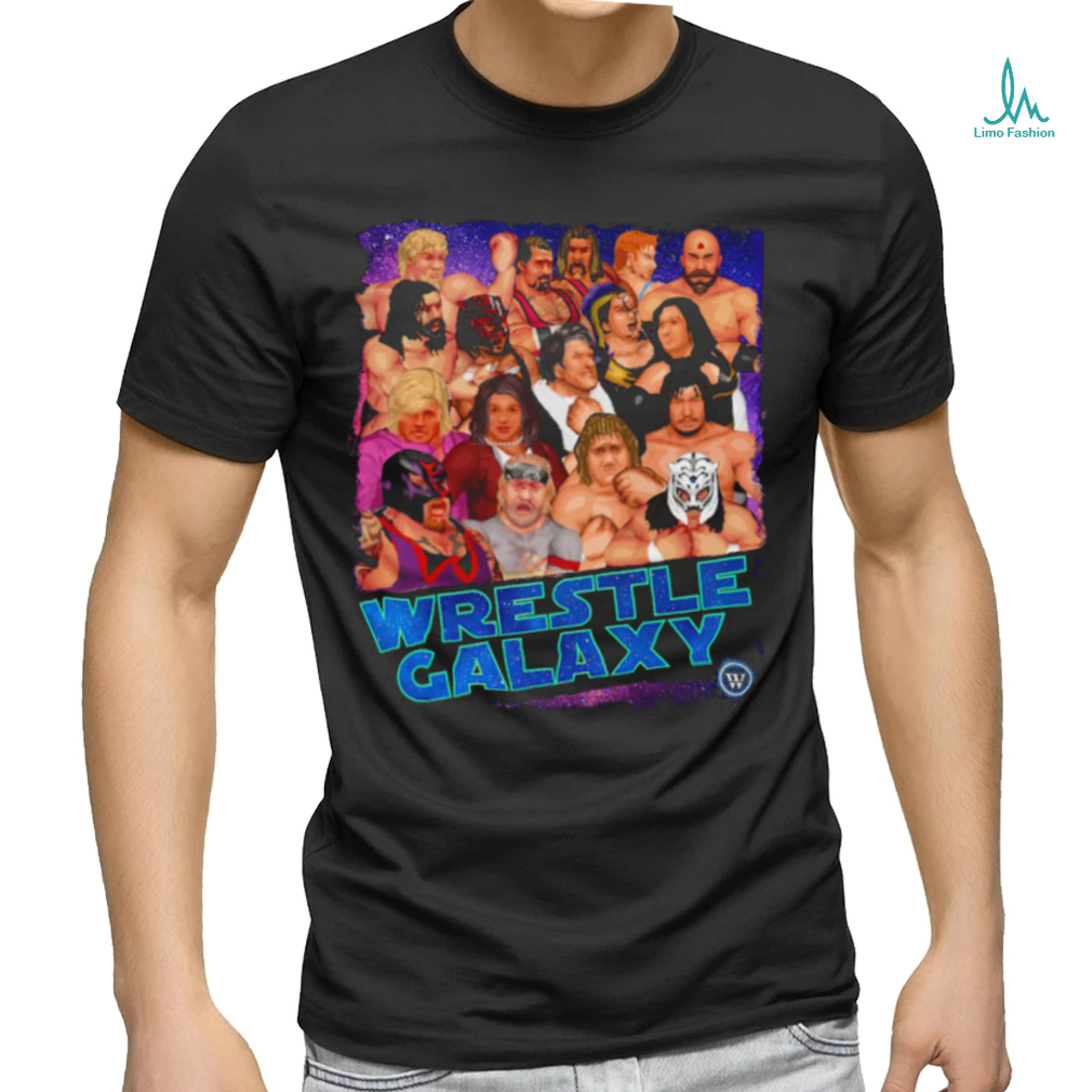 Andrew Everett W3 Wrestle Galaxy cartoon shirt Andrew Everett W3 Wrestle Galaxy cartoon shirt