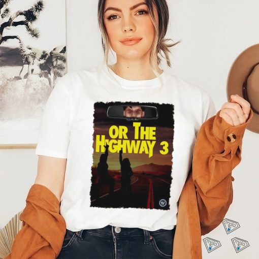 Andrew Everett W3 or the Highway 3 cartoon shirt