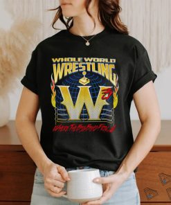 Andrew Everett whole World Wrestling where the big boys Frolic logo shirt