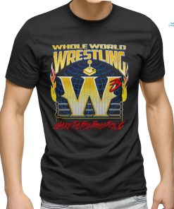 Andrew Everett whole World Wrestling where the big boys Frolic logo shirt
