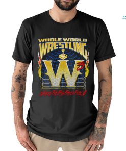 Andrew Everett whole World Wrestling where the big boys Frolic logo shirt