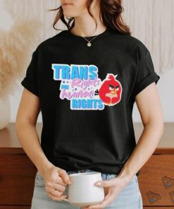 Angry Bird Trans Rights Are Human Rights Shirt, hoodie, sweater, long sleeve and tank top Angry Bird Trans Rights Are Human Rights Shirt