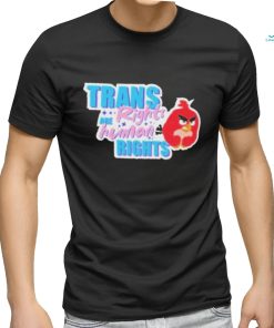 Angry Bird Trans Rights Are Human Rights Shirt, hoodie, sweater, long sleeve and tank top Angry Bird Trans Rights Are Human Rights Shirt