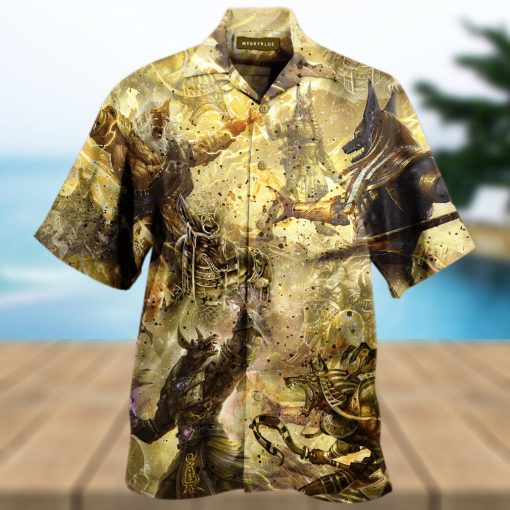 Anubis God Of The Dead Hawaiian Shirt