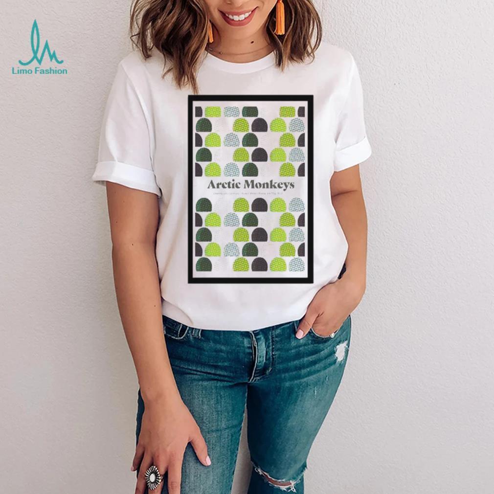 Arctic Monkeys May 3, 2023 Rudolf Weber Arena, Oberhausen, Germany Poster shirt Arctic Monkeys May 3, 2023 Rudolf Weber Arena, Oberhausen, Germany Poster shirt