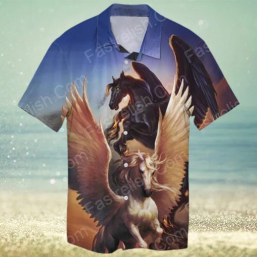 Artistic Horse Aloha Hawaiian Shirt