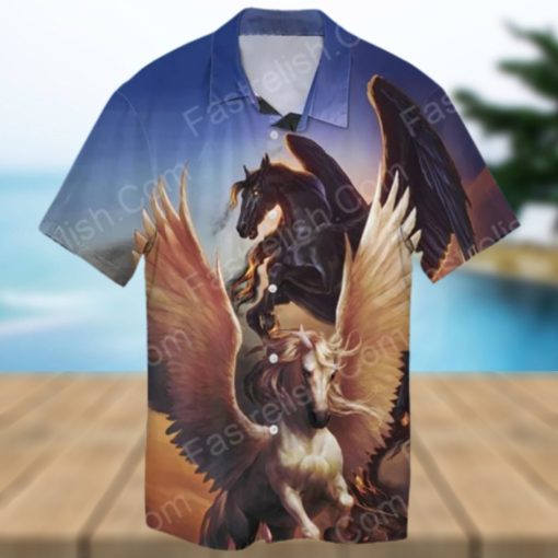Artistic Horse Aloha Hawaiian Shirt