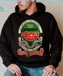 Aspen Beer Weylan Yutani Original and Genuine retro logo shirt