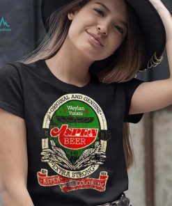 Aspen Beer Weylan Yutani Original and Genuine retro logo shirt