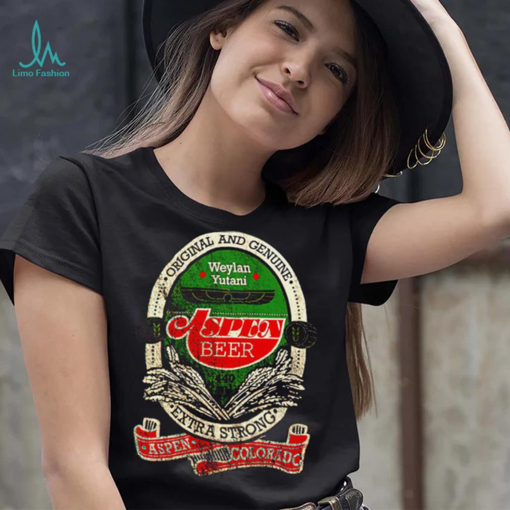 Aspen Beer Weylan Yutani Original and Genuine retro logo shirt Aspen Beer Weylan Yutani Original and Genuine retro logo shirt