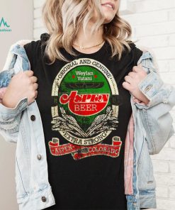 Aspen Beer Weylan Yutani Original and Genuine retro logo shirt