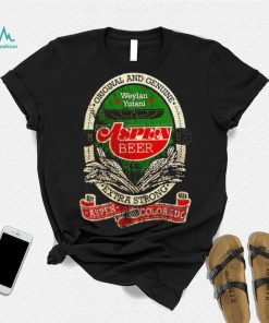 Aspen Beer Weylan Yutani Original and Genuine retro logo shirt