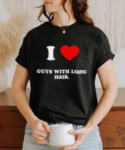 Ataisia I Love Guys With Long Hair Long Sleeve T Shirt