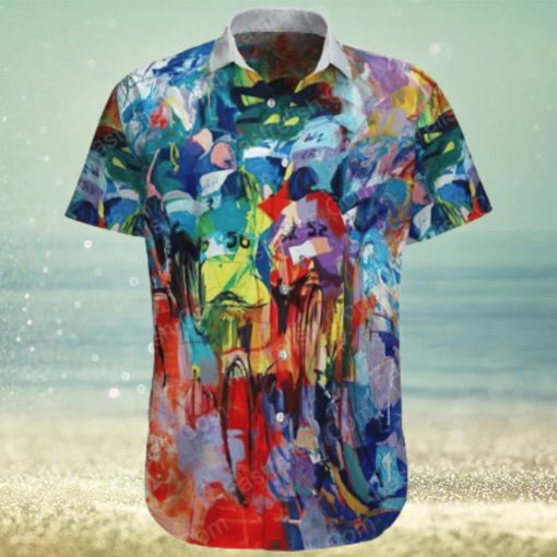 Athletes Bicycle Hawaiian Shirt