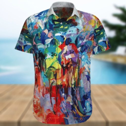 Athletes Bicycle Hawaiian Shirt