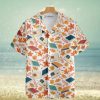 Autumn Flowers Seamless Pattern Aloha Hawaiian Shirt