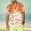 Autumn Leaves Aloha Hawaiian Shirt