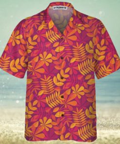 Autumn Leaves Seamless Pattern For Thanksgiving Hawaiian Shirt