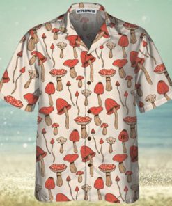 Autumn Mushrooms Hawaiian Shirt