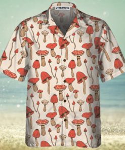 Autumn Mushrooms Hawaiian Shirts