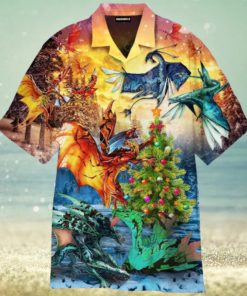 Avatar Banshee And Leonoptery Light Christmas Up Aloha Hawaiian Shirt