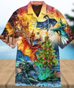 Avatar Banshee And Leonoptery Light Christmas Up Aloha Hawaiian Shirt