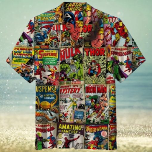 Avengers Comics Cover Hawaiian Shirt