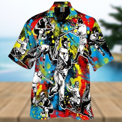 Awesome Baseball Aloha Hawaiian Shirt