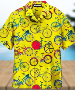 Awesome Bicycle On Summer Aloha Hawaiian Shirts