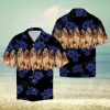 Awesome Bowling Ball Skull Aloha Hawaiian Shirts