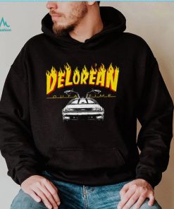 Back to the Future Delorean Outatime Back to Flames shirt